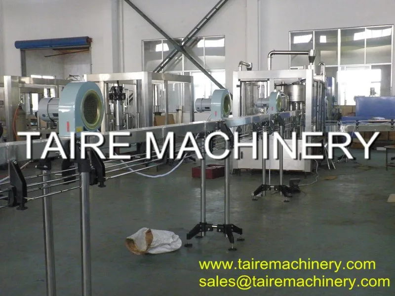 Air conveyor, full bottle conveyor, plastic chain conveyor systems-taire
