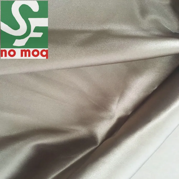 Polyester Stretch Silk Fabric Thick Print Lot Black White Duchess Dull Malaysia Printer Printed Satin