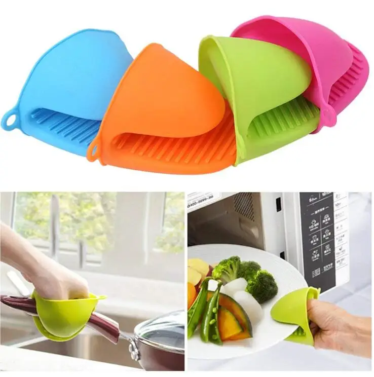 Wholesale Non-stick Heat Resistant  BPA Free Silicone Oven Mitts For Cooking