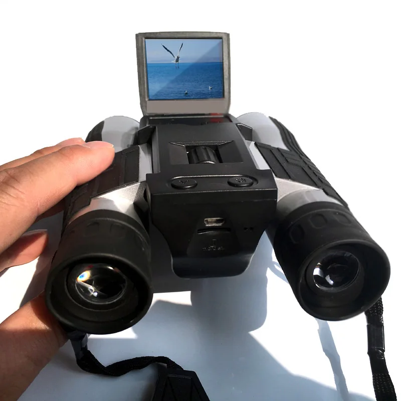 
12x32 Multi Function Digital Telescope Long Distance Digital Binocular HD 1080P Video Camera with 2 inch Screen FS608 