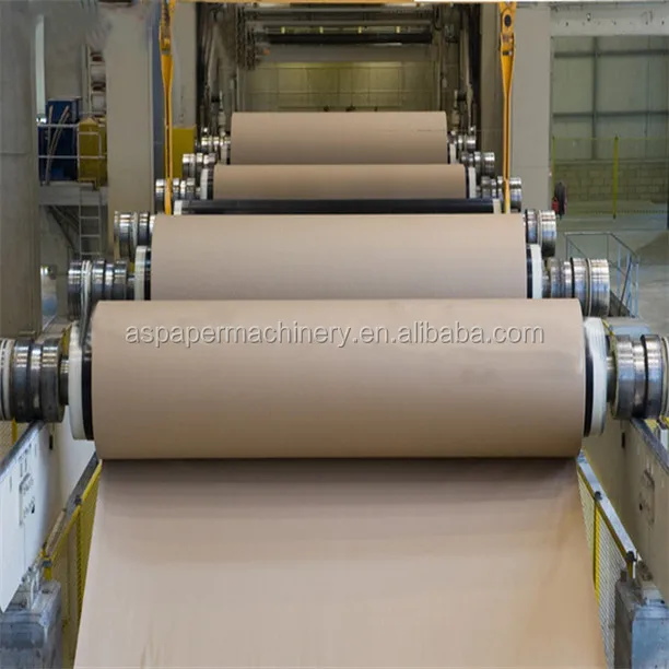 new technology machine price of kraft paper making machinery from rice straw