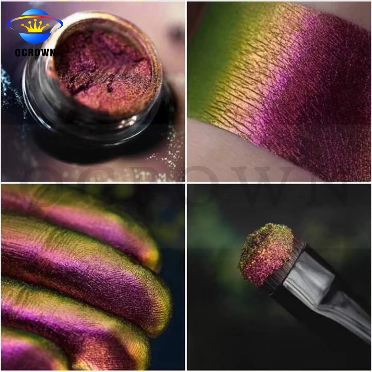 Color Shifting Chrome Chameleon Pigment Powder for Nail Art Polish Gel Paint Resin Pigments
