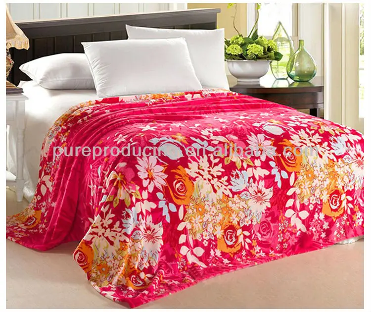 Whole sale super soft flannel fleece blanket