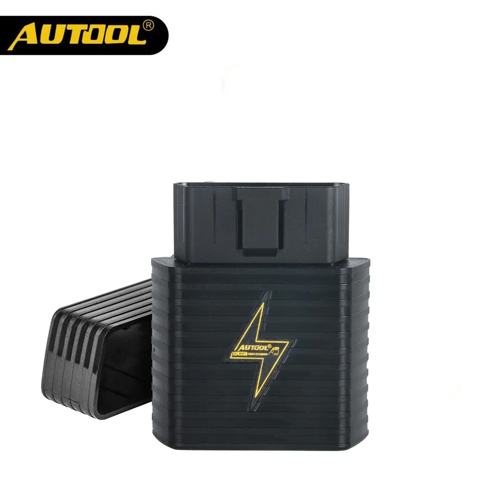 AUTOOL A5 OBD2 II ELM327 V1.5 Автомобильный сканер ELM 327 OBD Автомобиль HUD код читателя WIFI Bluetooth многофункциональный