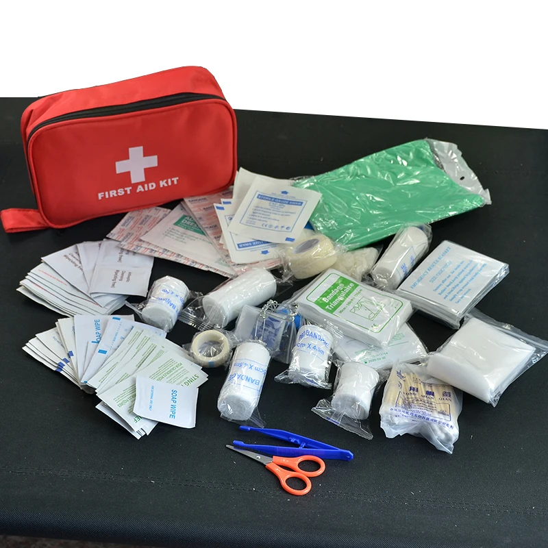 180pcs Small travel first aid kits for survival