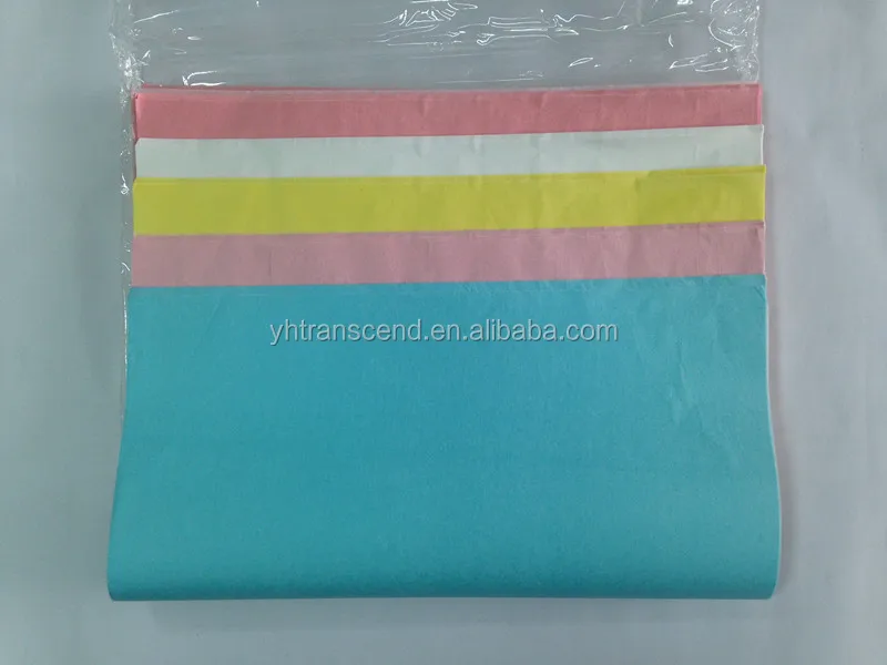 Moisture-Proof Colored Waxed Tissue Wood Pulp Pulp with Coating for Flower Wrapping Paper for Print and Chemical Industries