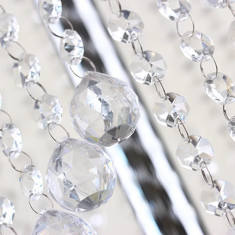 
Wedding decoration crystal Tall Silver Flower Stand Wedding Lead Road Crystal chandelier centerpieces for wedding table 