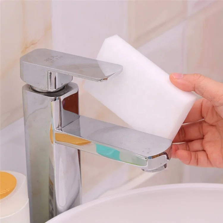 Kitchen Bathroom Cleaning High Quality White Magic Sponge Eraser Melamine Sponge
