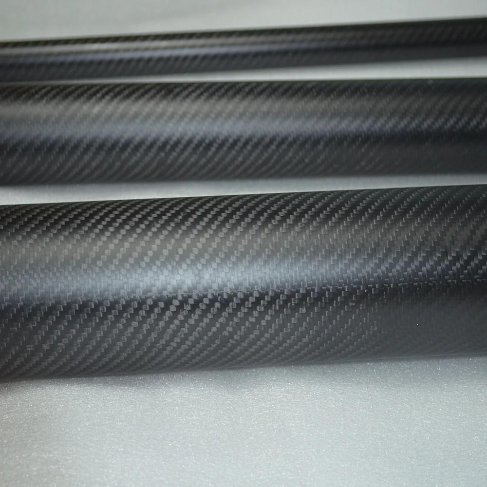 High Quality Carbon Fiber Spiral Corrugated Pipe  and  carbon fiber tube flexible