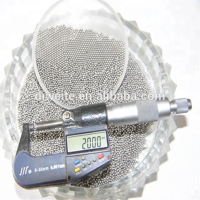 high density 2.0mm dimension 95%W tungsten balls