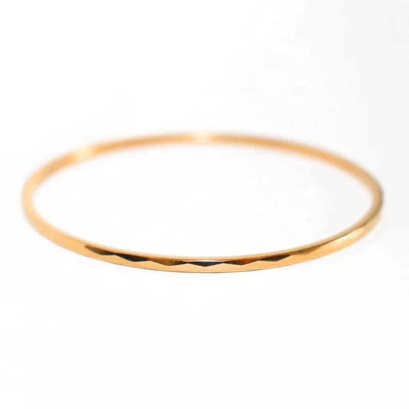 
2mm Wide Tungsten Steel Bracelet For Women Diamond Cutting Engagement Narrow Bangle Wholesale Cheap Jewelry 