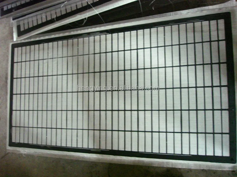 МИ SWACO Mongoose масло вибрационный просеивания сетка/пластиковые Вставки рамка шейкер экран