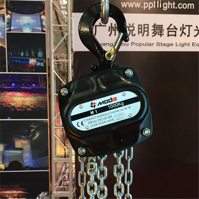 LX8 099 Manual Chain hoist with the lightest hand pulling force with galvanized chain