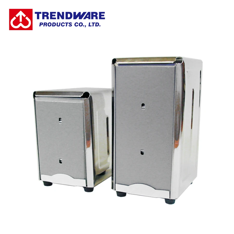 Tabletop Full/ Half Size Napkin Dispenser with Mirror finished