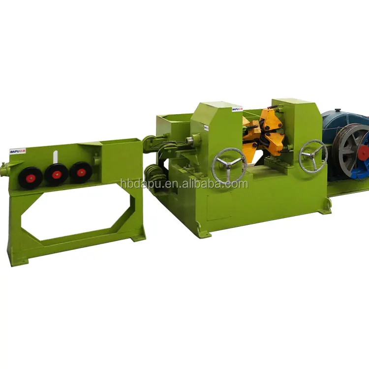 Automatic rebar threading machine