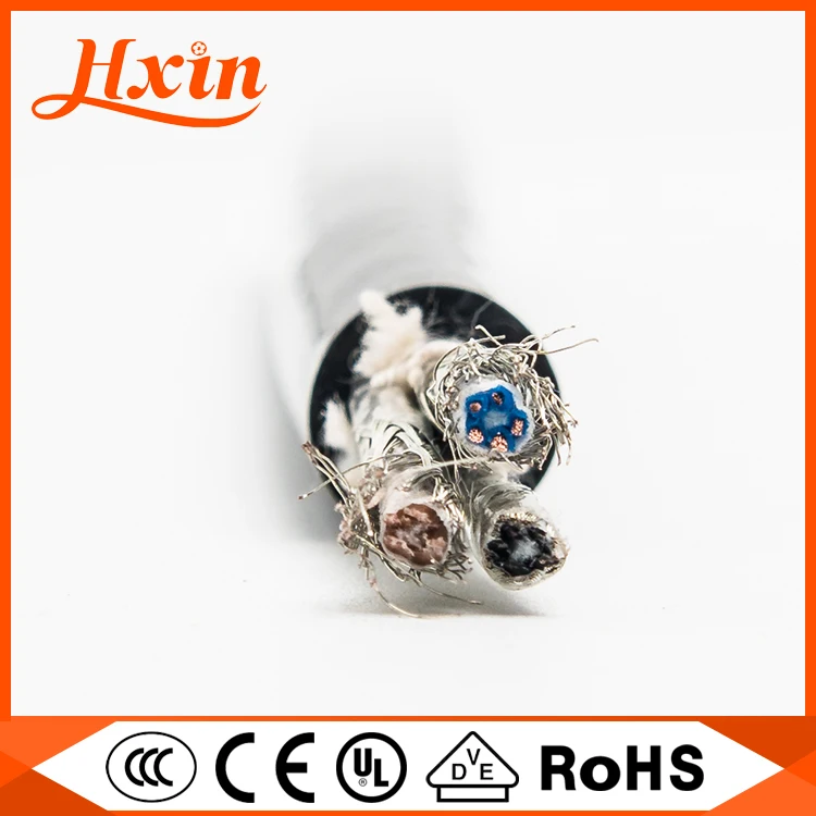 Twin И Кабель Заземления 1.0 Sqmm Три Ядро Среднего Напряжения Кабель Гибкий Кабель Рукав