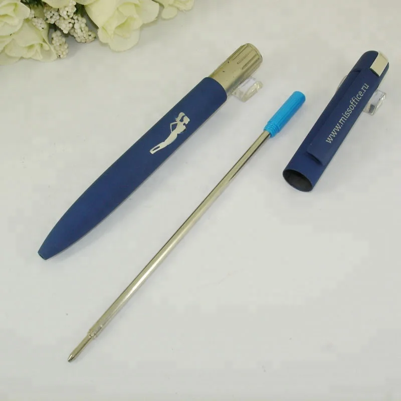 ACMECN Hot Sale Custom Logo Metal Pen for Promotion Gifts Rubberized Advertisement Ball Point Pen