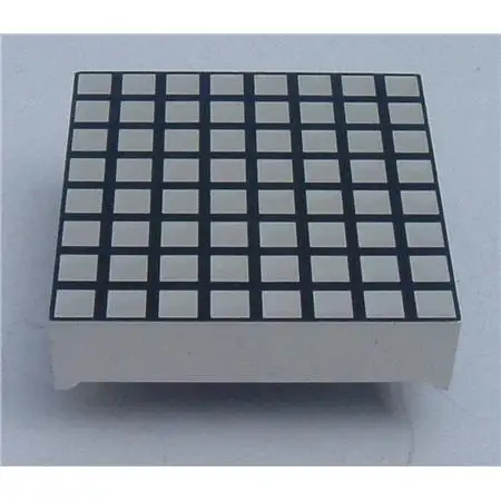 
Super Bright Square Pixel 8x8 RGB LED Dot Matrix Display 60.5x60.5x5mm 