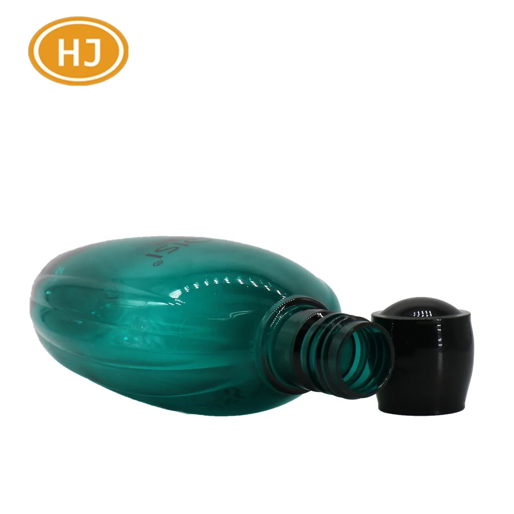 
High quality Oval Shape 300ml Empty Plastic PET Bottle 