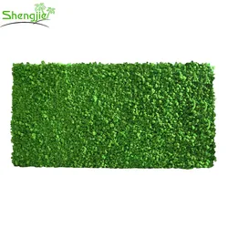 Hot sale vertical artificial natural preserved moss grass wall for shop decor