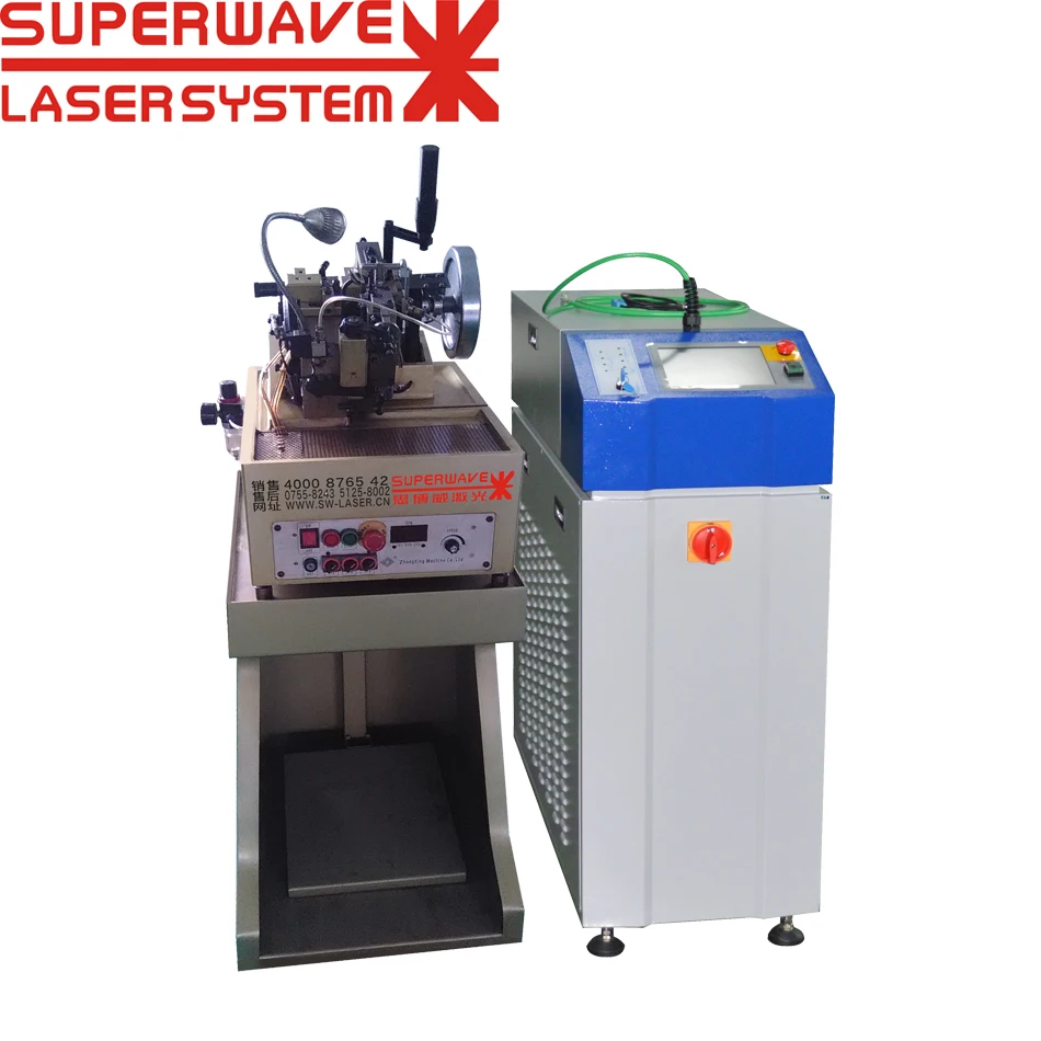 Italian Gold Bismarck Chain Making Machine with Laser Welder Source