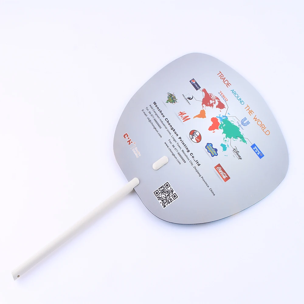 3D проекционный вентилятор, рекламный ручной вентилятор с пользовательской печатью