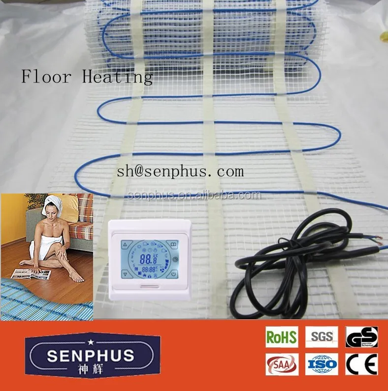 Underfloor Heating Kit ALL SIZES Dual Core Electric 150w/m2Under Tile Heating