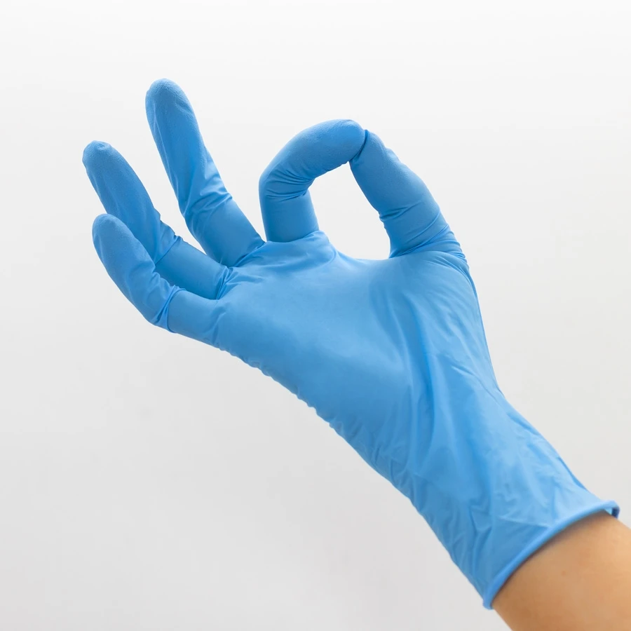 Cheap Custom Home Kitchen Use Waterproof Disposable Nitrile Dishwashing Gloves
