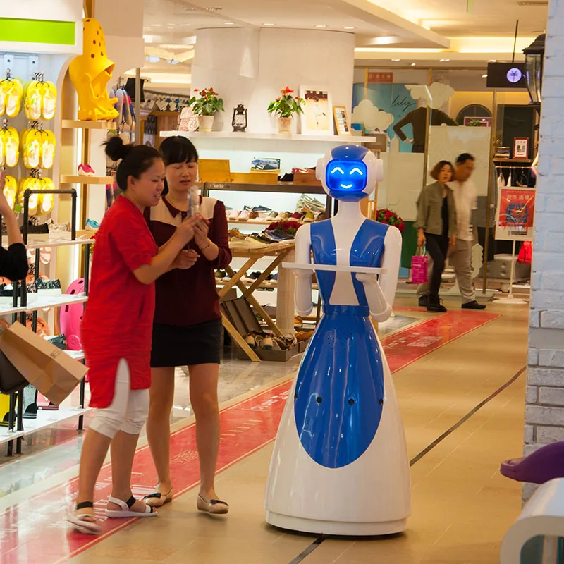 Programmable SDK Open intelligent  restaurant waiter robot