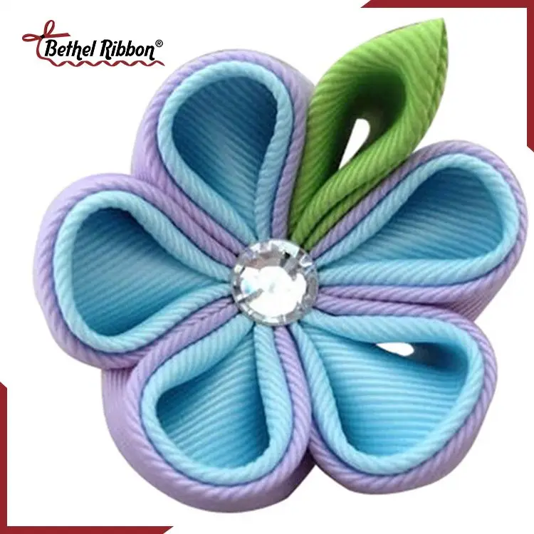 Latest Chinese product boutique girls fabric hair bow hair clips for kids