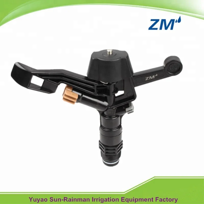 Полный Круглый Пластиковый ударный поливочный спринклер 3/4