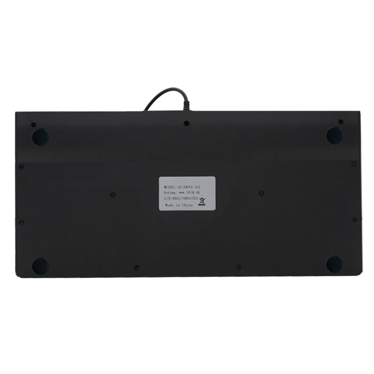 88 keys standard wired medical industrial keyboard for computer desktop