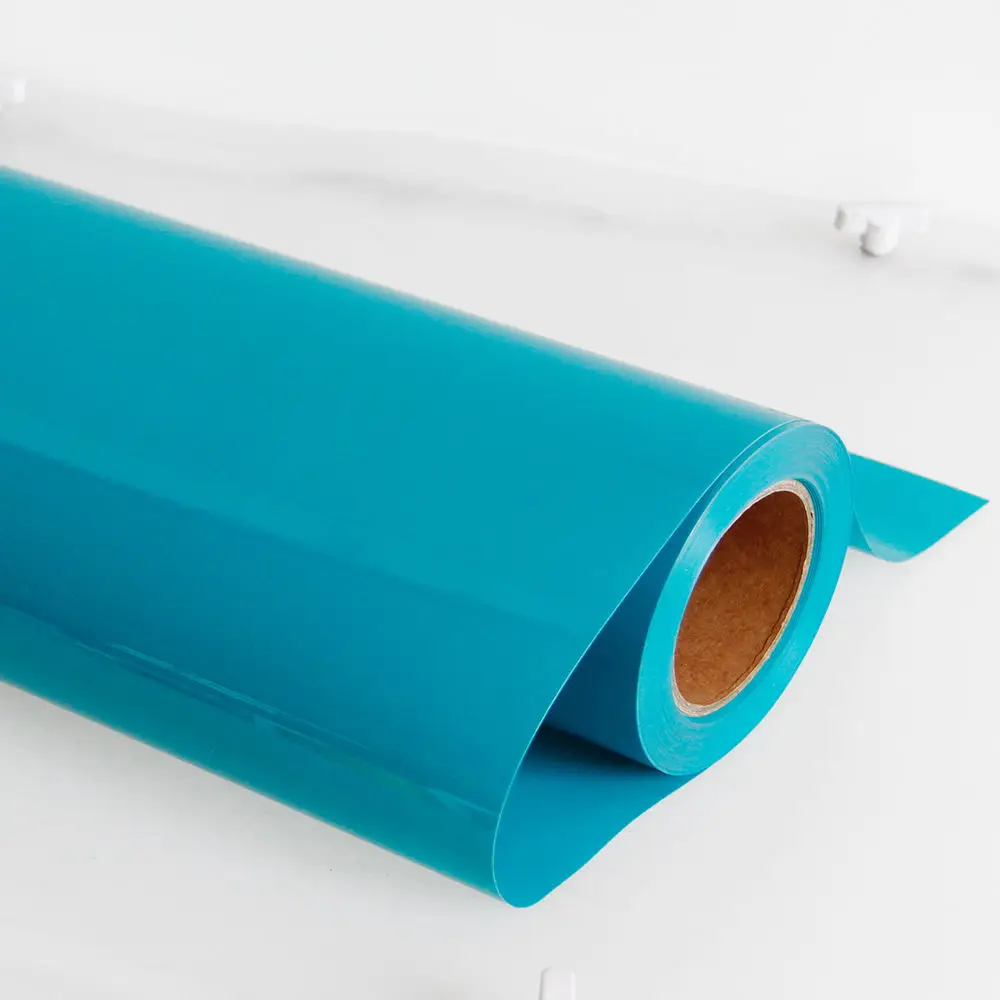 Easy weeding textile vinilo roll HTV film flex PVC heat transfer vinyl press Iron on for T-shirts