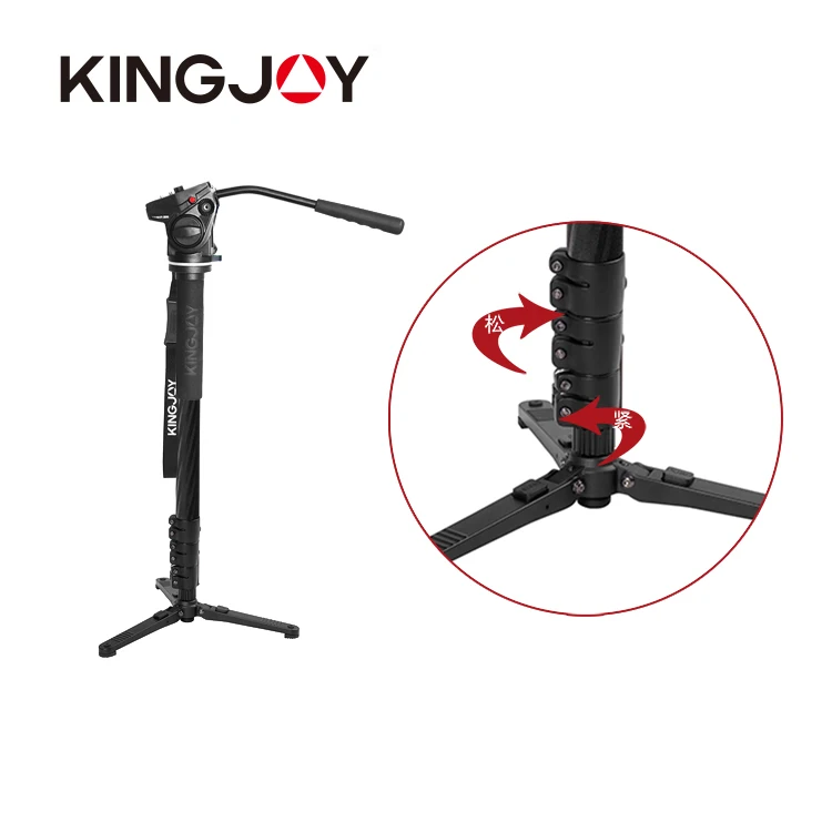 
Kingjoy MP4008 good quality DSLR camera monopod for video photography 