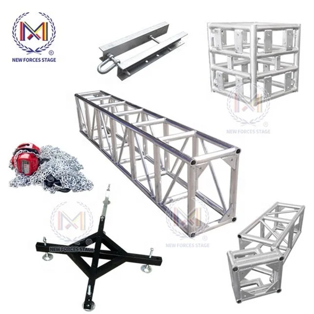 Factory price Aluminum dj booth mini truss stage light frame truss structure $ truss de aluminio
