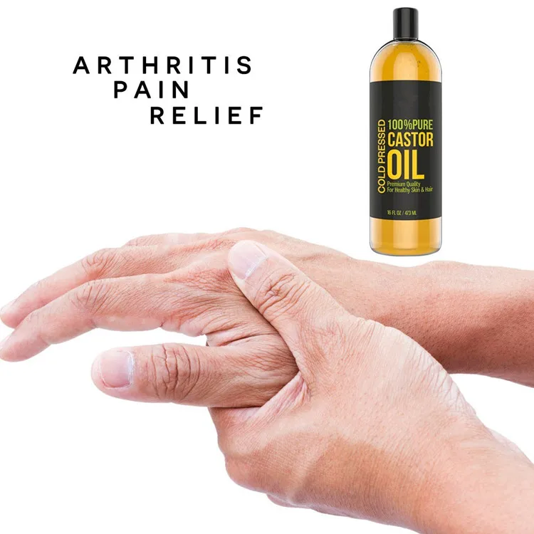 Private Label Premium Quality Cold pressed 100% Pure Castor Oil