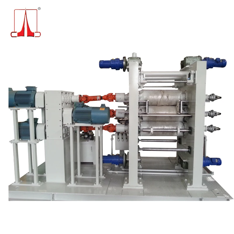 rubber and plastic sheet rigid pvc Electric shaft cross rubber sheet making machine calender