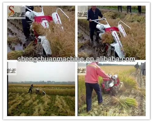 hot selling mini reaper binder-mini rice combine harvester
