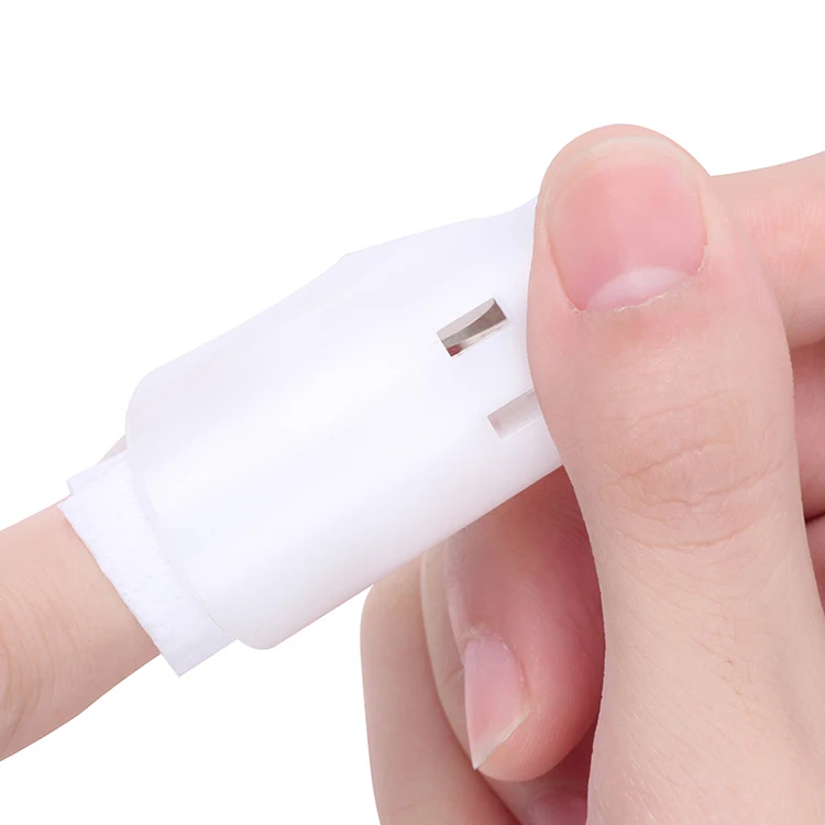 10pcs Plastic Gel Nail Polish Remover Clip, Soak Off Cleaner Cap Clip/Wearable Nail Soaker Cap