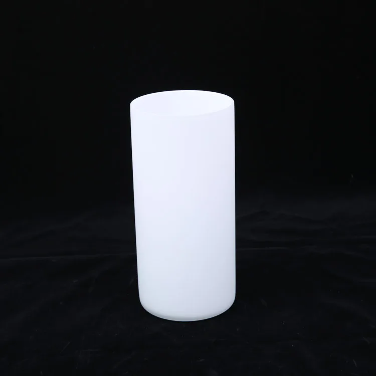 milk white frosted glass cylinder lamp shade