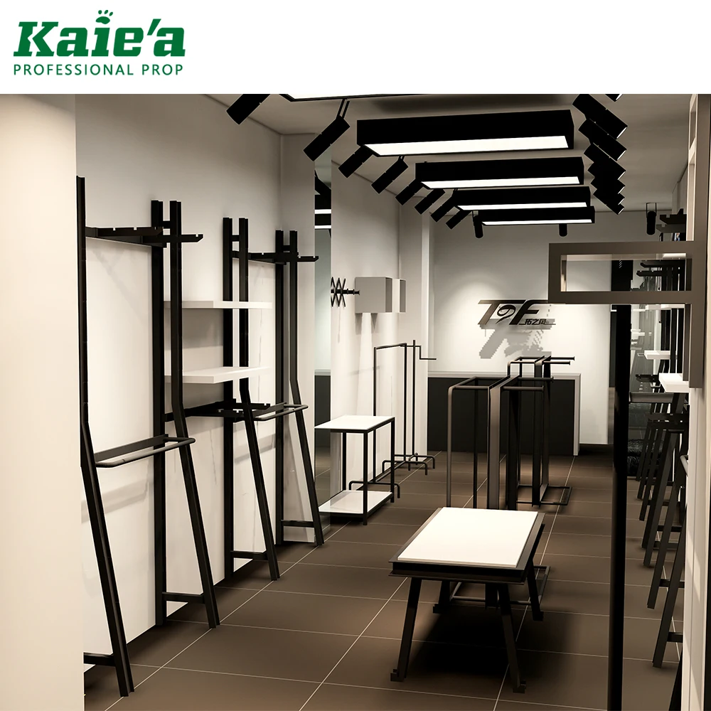 Clothing shop shelves design,shop racks and shelves for clothing