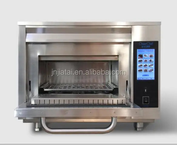 15 times faster,introducing high speed combi oven with microwave and hot air convection
