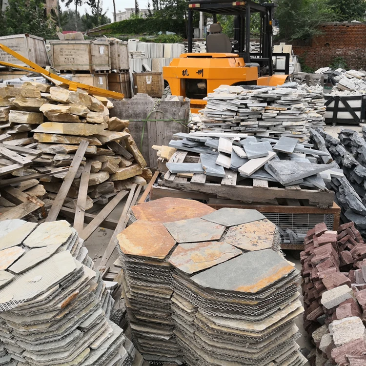 
Natural Stone Beige color exterior granite wall paint 