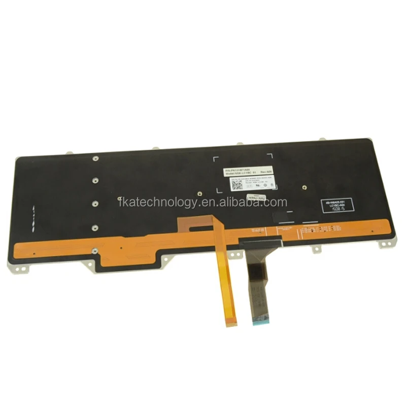 Original Keyboard For Alienware 17 R2 R3 Backlight Laptop Keyboard Assembly 2C6KH 02C6KH PK1318F1A00 NSK-LC1BC 01