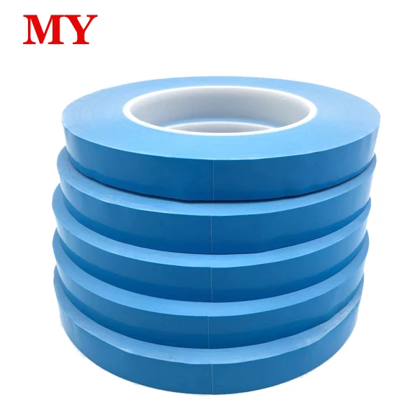 25M 50M 6mm 8mm 10mm 12mm  Transfer Tape Double Side Thermal Conductive Adhesive Tape for Chip PCB LED Strip Heatsink
