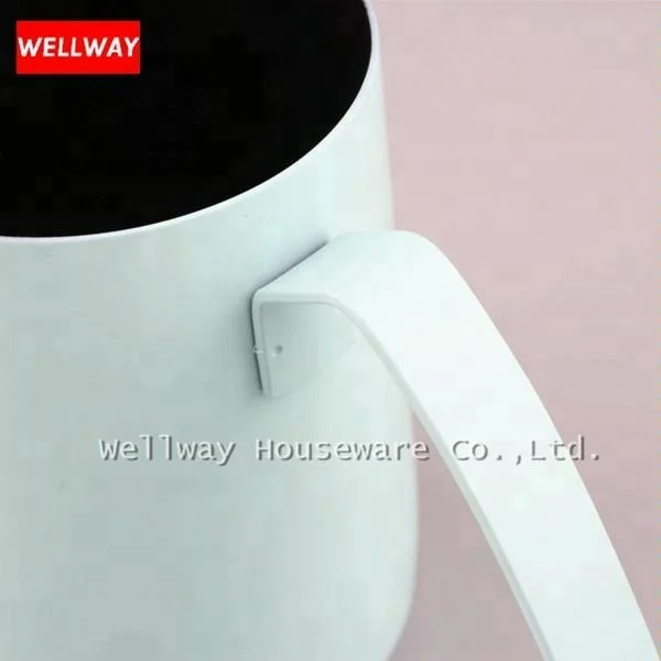 Long Narrow Spout Coffee Pot - 304 Stainless Steel with Hanging Ear Hand Blunt Pouring Over Gooseneck Kettle For Coffee And Tea