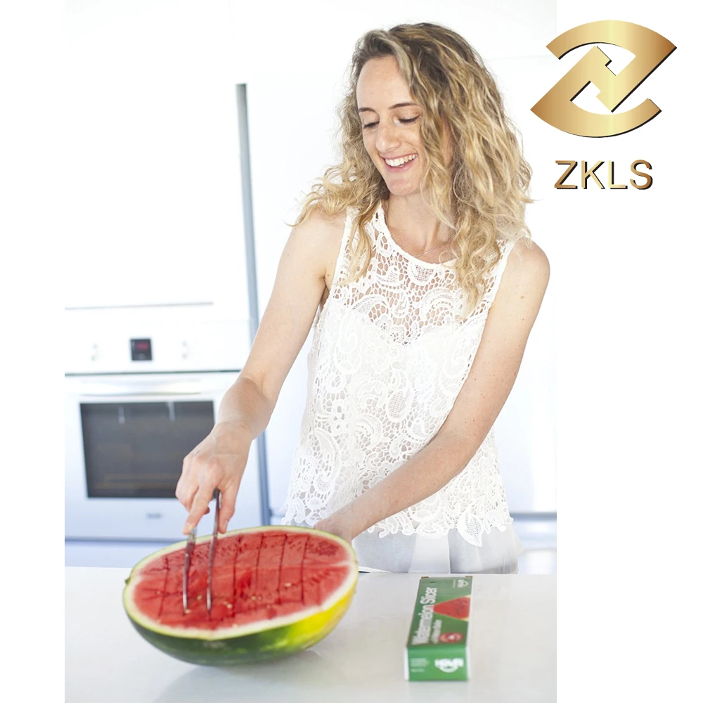 
Fruit Watermelon Cutter Stainless Slicer Clip 