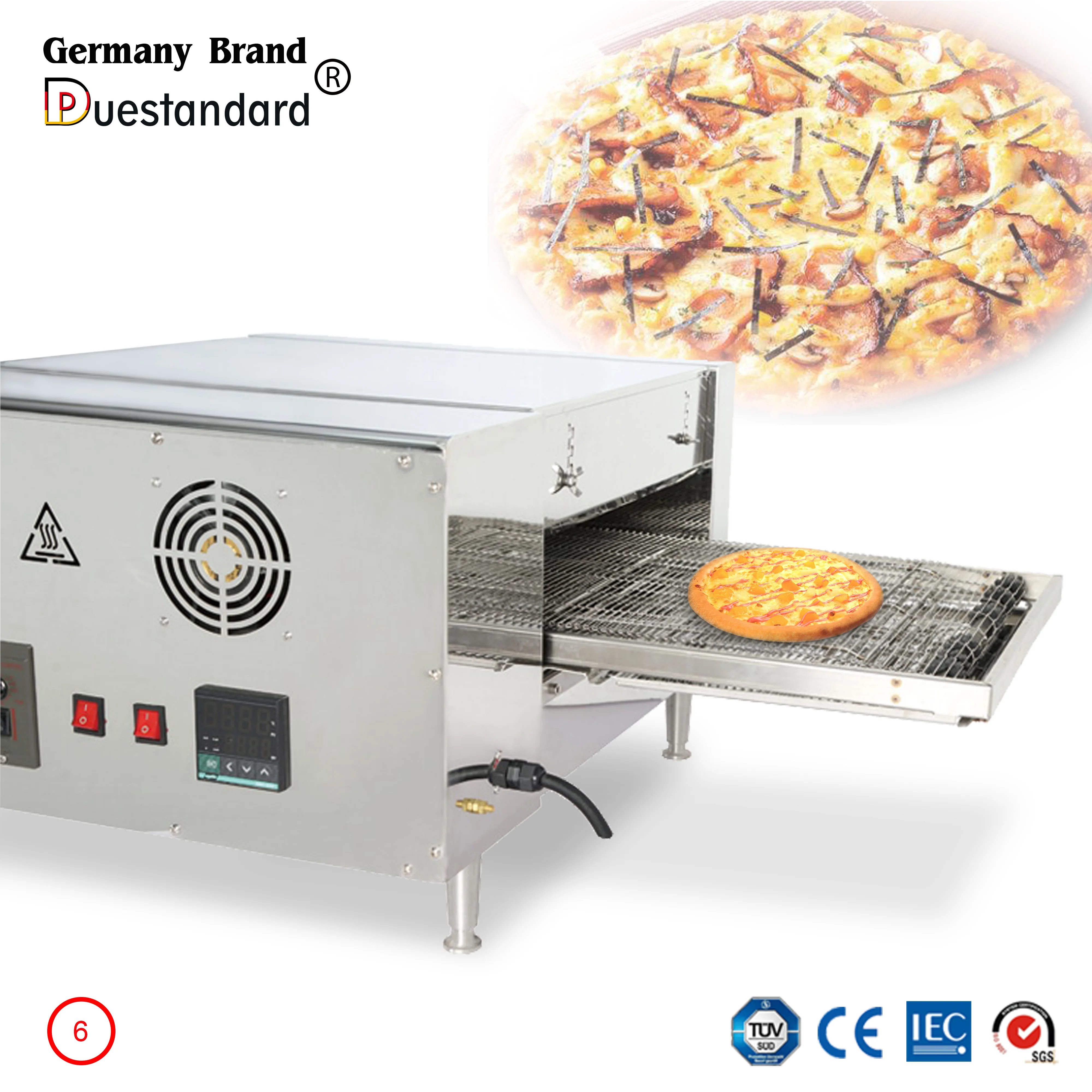 baking equipment pizza oven and pizza maker for snack machine