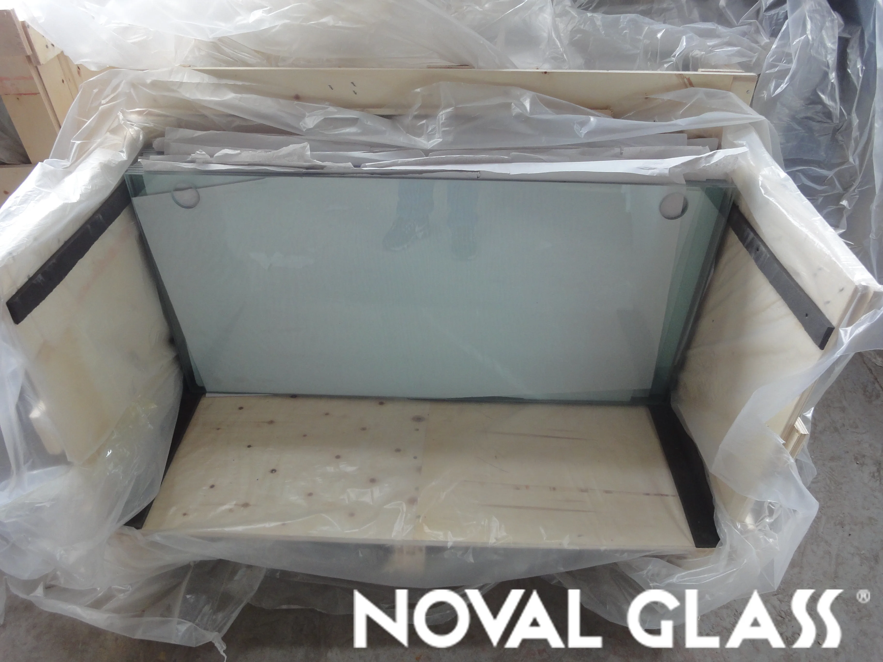 clear tempered aquarium glass sheets with CE and ISO9001