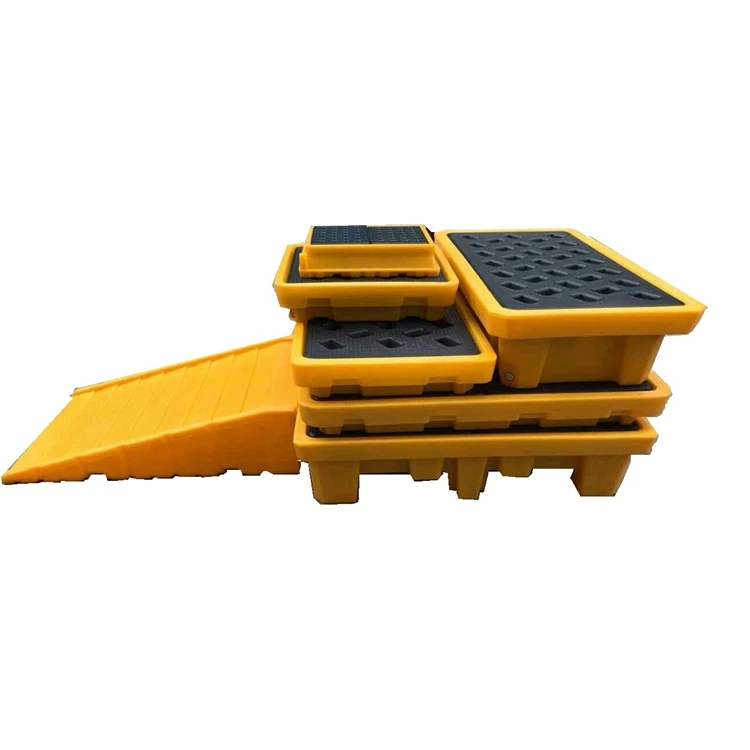 Пластиковый поддон для сдерживания разлива масла для барабанов